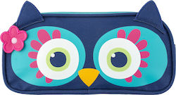 Stephen Joseph Pencil Pouch Owl Κασετίνα Μπλε Stephen Joseph Pencil Pouch Owl Κασετίνα Μπλε
