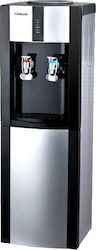 Finlux Inox Bottle Floor Standing Water Cooler with Cold Water Flow 1.5lt/h