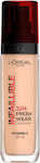 L'Oreal Paris Infaillible 32H Fresh Wear Liquid Foundation 110 Rose Vanilla 30ml