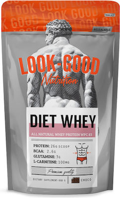 Look Good Naked Diet Whey Proteină din Zer cu Aromă de Ciocolată 908gr