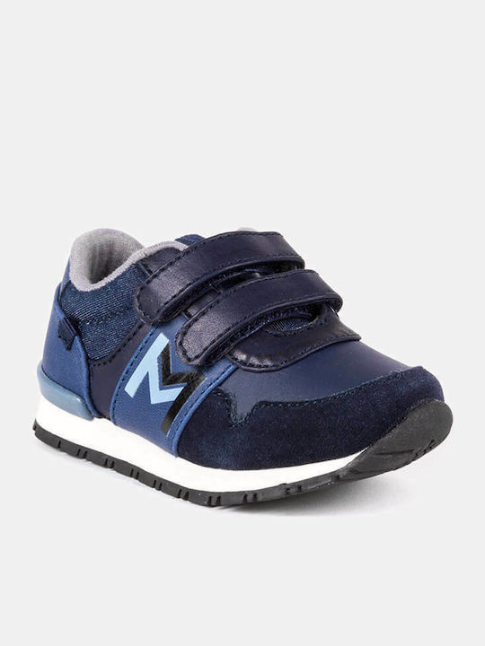 Mayoral Kids Sneakers with Scratch Navy Blue