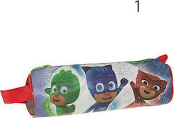 Diakakis 0484058 Pj Masks Pencil Case Barrel with 1 Compartment Multicolored