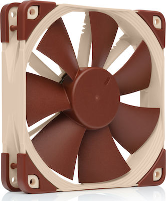 Noctua NF-F12 5V Gehäuselüfter 120mm mit Verbindung 3-polig 1Stück Braun