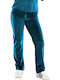 Bodymove Pantaloni de trening pentru femei Albastru Catifea