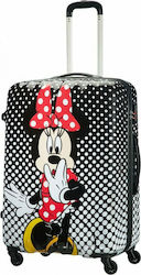 American Tourister Legend Minnie Mouse Polka Dot Children's Travel Suitcase Hard with 4 Wheels Height 75cm.