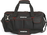 WorkPro Over the Shoulder Tool Bag Black L46xW24xH22cm