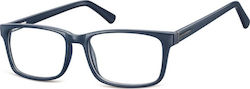 Sunoptic Plastic Eyeglass Frame Navy Blue CP150D