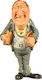 SP Souliotis Dekoratives Statuette Aus Kunststoff 4x4x9cm 1Stück