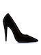 Sante Pointed Toe Stiletto Black High Heels