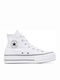 Chuck Taylor All Star Lift High Top Flatforms Boots White / Black