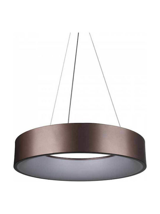 V-TAC VT-25-1D Pendant Light LED Suspension Brown 3994