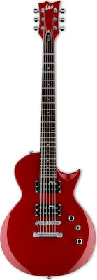 ESP LTD EC-10 Ηλεκτρική Κιθάρα 6 Χορδών με Ταστιέρα Hardwood και Σχήμα Les Paul σε Κόκκινο Χρώμα