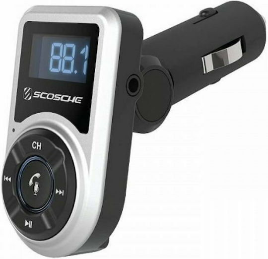 Scosche FM Transmitter Αυτοκινήτου με Bluetooth / AUX / USB