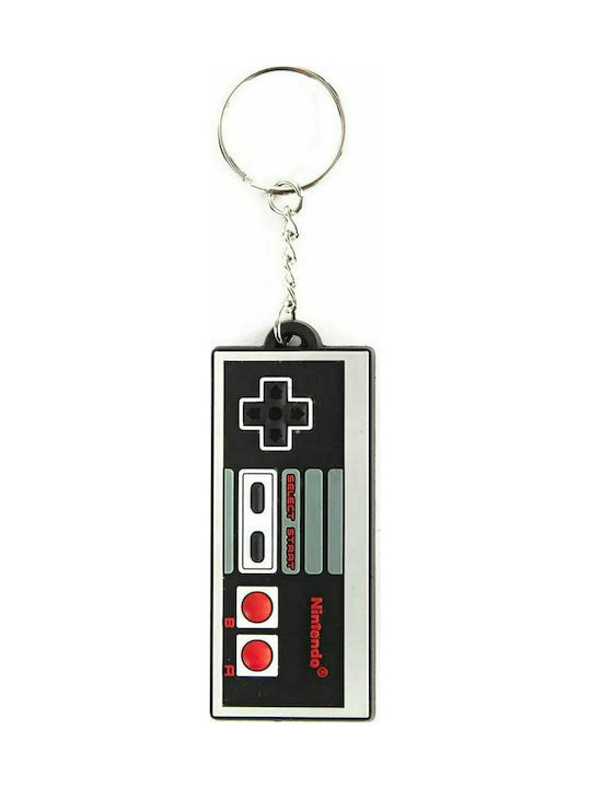 Difuzed Keychain Nes Controller Metalic Gri