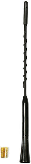 Lampa Car Antenna Roof Multi-Fit Threaded 24cm for Radio in Black Color