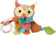 Sigikid Ζωάκι Activity Play Owl από Ύφασμα με Ήχους για Νεογέννητα