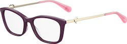 Moschino Femei Rame Ochelari Violet MOL528 0T7