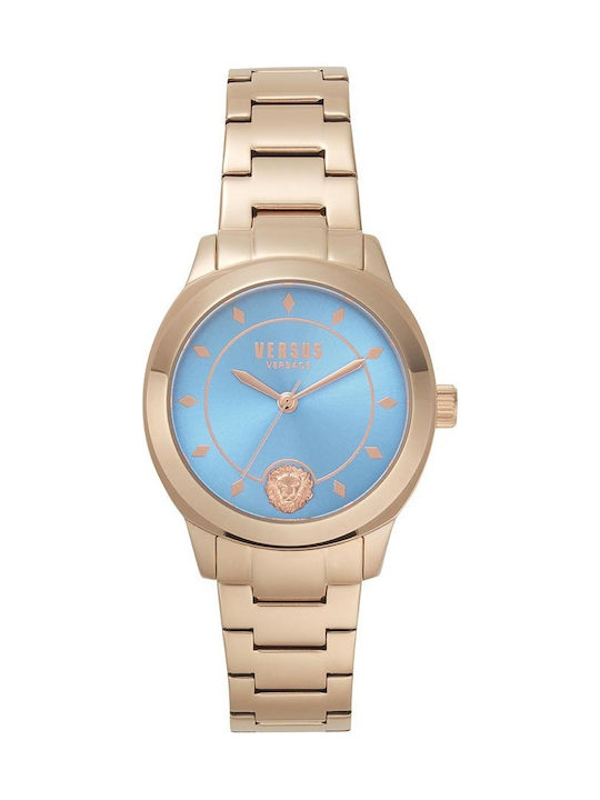 Durbanville Women's Watch with Pink Gold Metal Bracelet