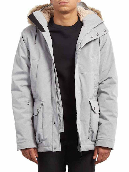 Volcom Lidward Мъжко Зимно яке Парка Водоустойч...