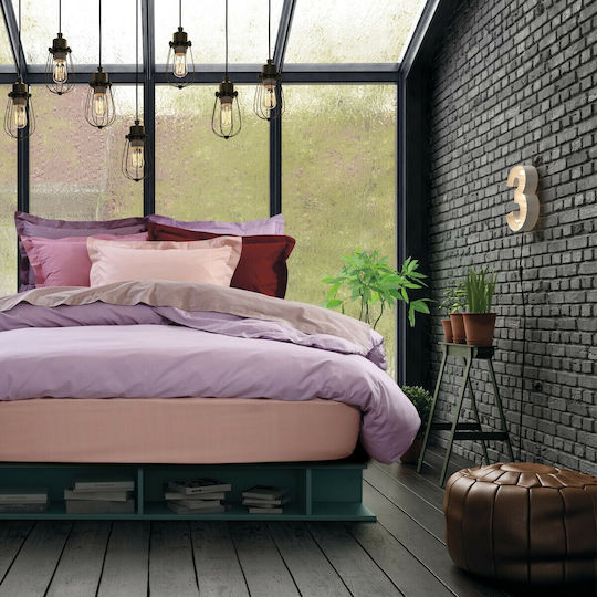 Das Home Super-Double 230x260cm Best 1014 Burgundy