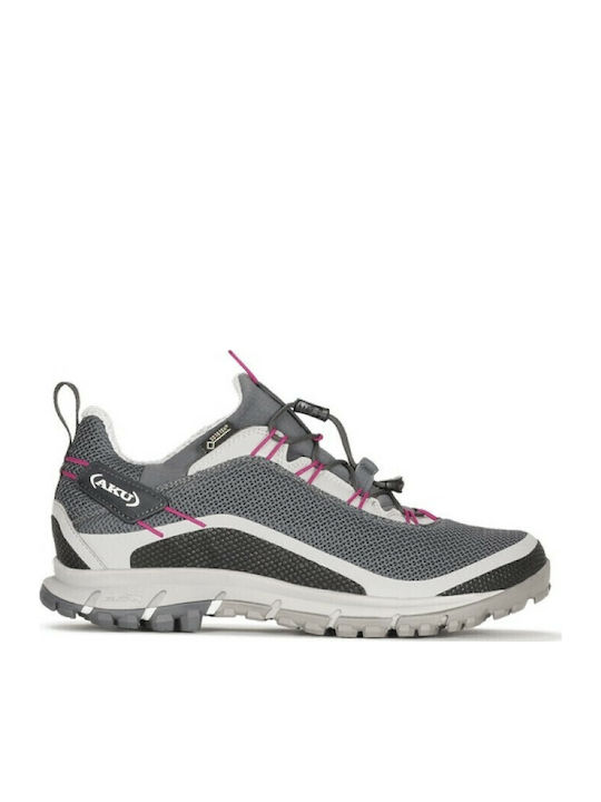 Aku Libra GTX Γυναικεία Ορειβατικά Παπούτσια Αδιάβροχα με Μεμβράνη Gore-Tex Γκρι