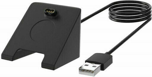 USB Table Charging and Data Cable Ladegerät für Garmin Fenix 5/5 Plus Schwarzς