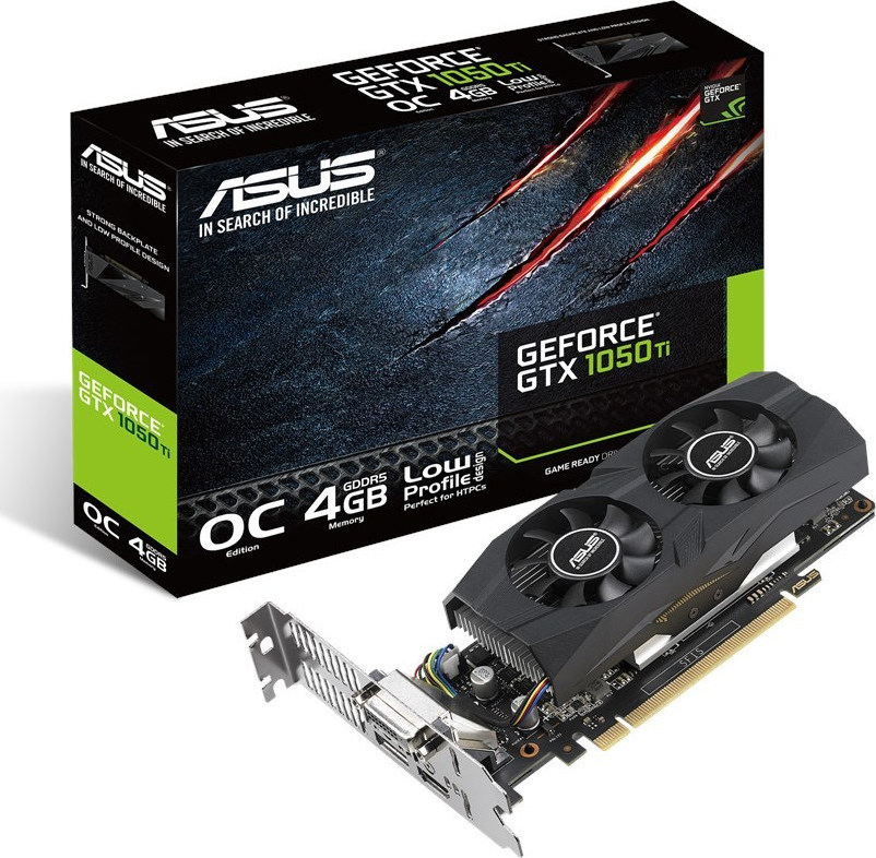 Asus GeForce GTX 1050 Ti 4GB Low Profile (90YV0BZ0-M0NA00) - Skroutz.gr
