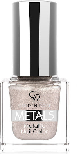 Golden Rose Metals Shimmer Лак за Нокти Бежов 103 6мл