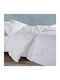 Nef-Nef Homeware Bettdecke Großes Doppelbett Daunen 220x240cm Duck Down 60/40 Weiß 10 togs Togs