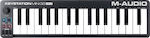 M-Audio Midi Keyboard Keystation Mini 32 MK3 με 32 Πλήκτρα σε Μαύρο Χρώμα