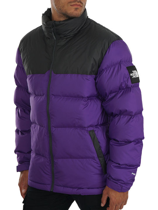 The north face outlet 1992 nuptse jacket purple