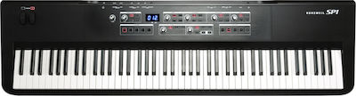 Kurzweil Ηλεκτρικό Stage Πιάνο SP1 με 88 Βαρυκεντρισμένα Πλήκτρα και Σύνδεση με Ακουστικά και Υπολογιστή Black