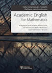 Academic English for Mathematics, An English for Specific Academic Purposes Course for International Students of Mathematics: Upper-intermediate B2 Level