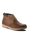 Clarks Vargo Mid Leather Tabac Brown Men's Boots