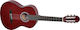 Gewa Klassisch Gitarre 1/2 für Kinder VGS Basic 1/2 Red Rot