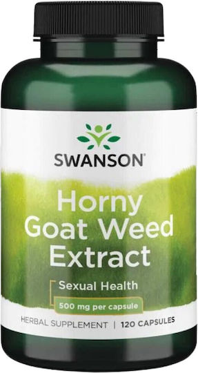 Horny Goat Weed Blend For Men – High Strength Libido & Stamina Supplement – 120 Capsules