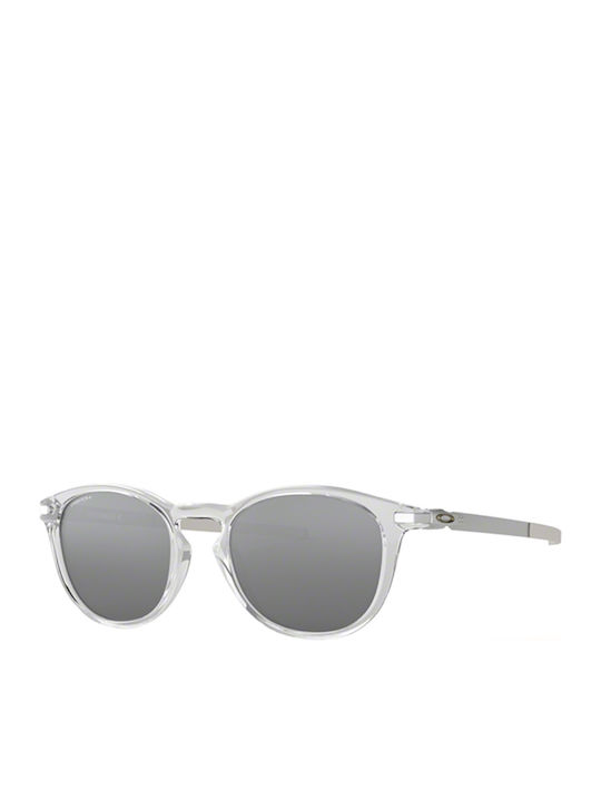 Oakley Pitchman R Γυαλιά Ηλίου Διάφανο με Κοκκάλινο Σκελετό