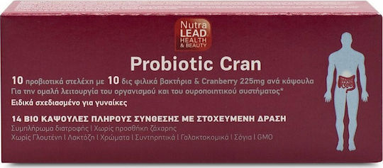 Pharmalead Probiotic Cran Probiotics 14 caps