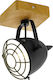 Eglo Gatebeck Einzel Spot mit Fassung E14 in Schwarz Farbe
