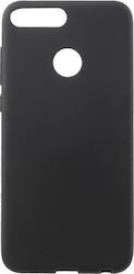 Enjoy 7S Silicone Back Cover Black (Huawei P Smart)