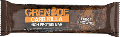 Grenade Carb Killa High Μπάρα με 23.3gr Πρωτεΐνης & Γεύση Fudge Brownie 60gr