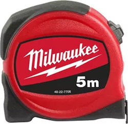 Milwaukee Tape Measure with Auto-Rewind 19mm x 5m