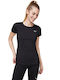 Mizuno Impulse Core Tee Damen Sportlich Bluse Kurzärmelig Schwarz