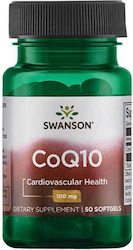 Swanson CoQ10 100mg 50 softgels