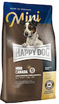 Happy Dog Mini Canada 4kg Ξηρά Τροφή Σκύλων Μικρόσωμων Φυλών v με Αρνί, Πατάτες και Σολομό