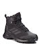 adidas Terrex Heron Mid Încălțăminte De Drumeție Tip Botine Pentru Bărbați Core Negru / Gri Four