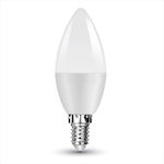 V-TAC VT-268 LED Bulbs for Socket E14 Warm White 600lm 1pcs