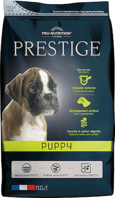 Flatazor Prestige Puppy 12kg Hrană Uscată pentru Cățeluși cu Carne, Rață și Pește