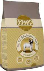 Araton Adult Salmon & Rice 3kg Dry Food for Adult Dogs with Rice and Salmon