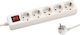 Eurolamp 5-Outlet Power Strip 1.5m White